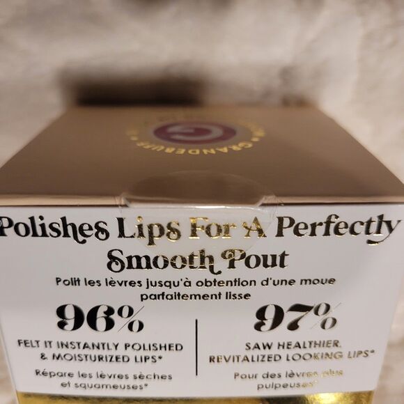 Grande Cosmetics GrandeBUFF Moisturizing Lip Scrub Strawberries Cream New Fresh - Picture 8 of 12